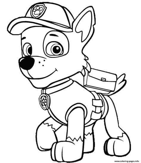 5 Paw Patrol ระบายสี