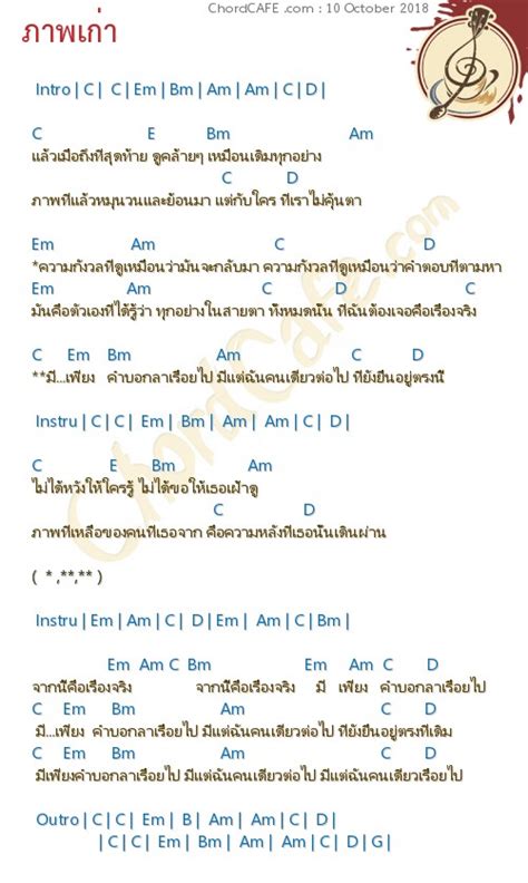 3 รูปภาพ คอร์ด