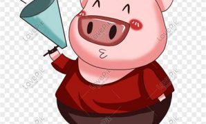 9 รูป การ์ตูน หมู สีชมพู