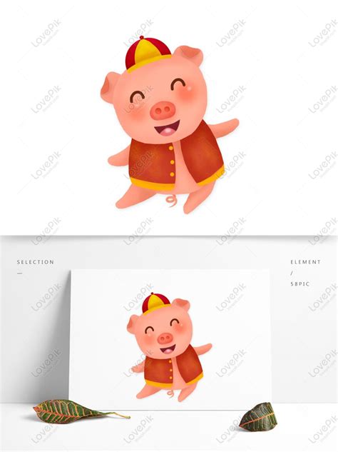 6 ภาพ วาด หมู