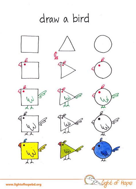 4 วิธี วาด สัตว์