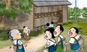 6 ภาพ หมู่บ้าน การ์ตูน