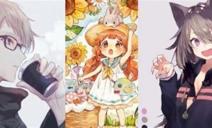 3 ภาการ์ตูนน่ารัก